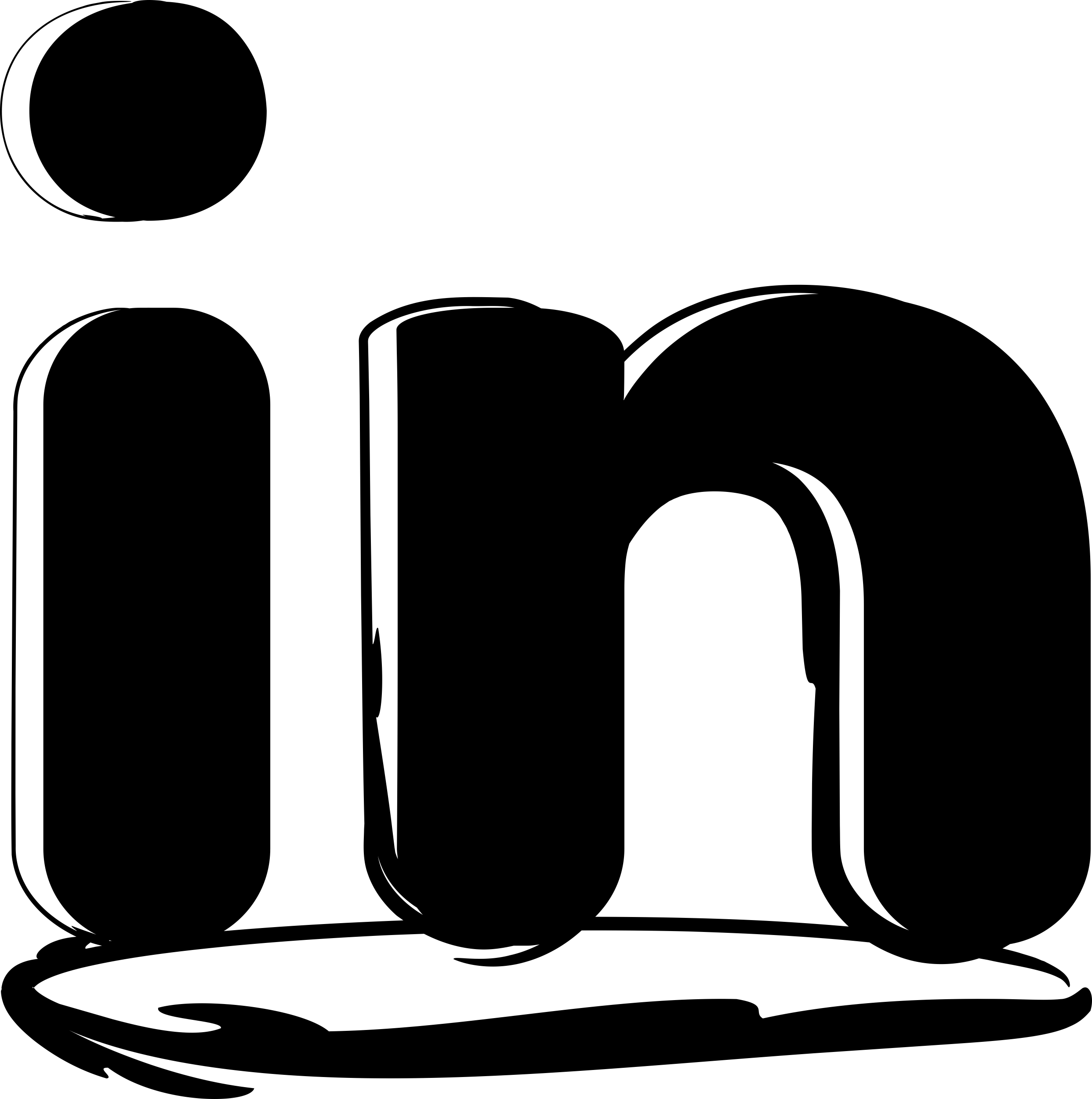Linkedin Sketched Logo Outline Svg Vector Free Vectors